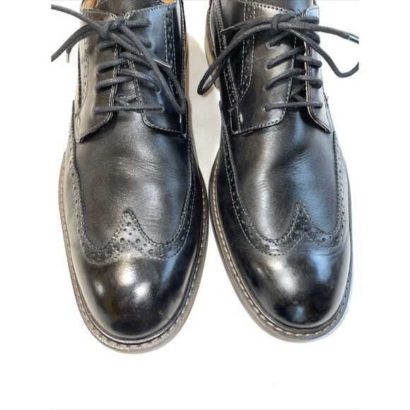 Vionic Dress Wingtips Mens Size 13 M Black Leather Oxfords Arch Support Comfort main image 6